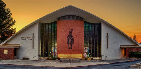 St. Charles Catholic Church Photograph by David Sams - Fine Art America