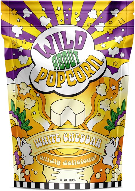 White Cheddar – Wild About Popcorn