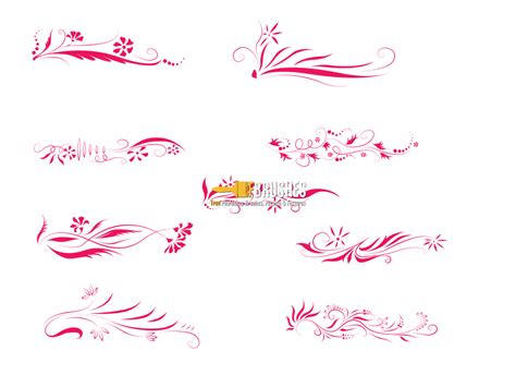 Free Flower Border Line Design, Download Free Flower Border Line Design ...