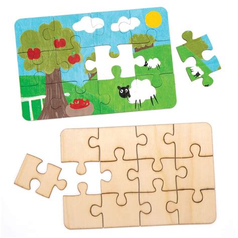 Wooden Jigsaw Puzzles (Pack of 8): Amazon.co.uk: Welcome