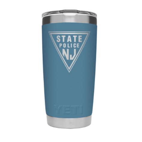 NJSP Patch Yeti Tumbler (Jersey Blue) – Troopers United Foundation