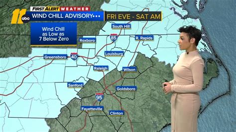 NC weather forecast: Extreme cold to arrive after Thursday, Friday rain ...