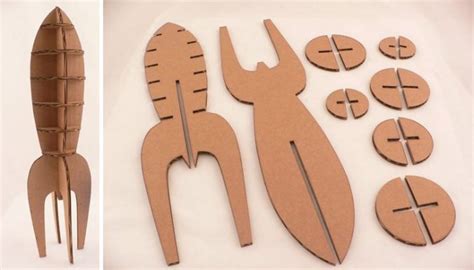 Material Feature: Laser Cut Cardboard