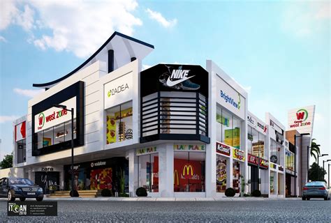 Saudi small mall | Modern villa design, Villa design, Design your dream ...