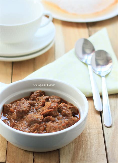 Swapna's Cuisine: Pork Vindaloo Recipe