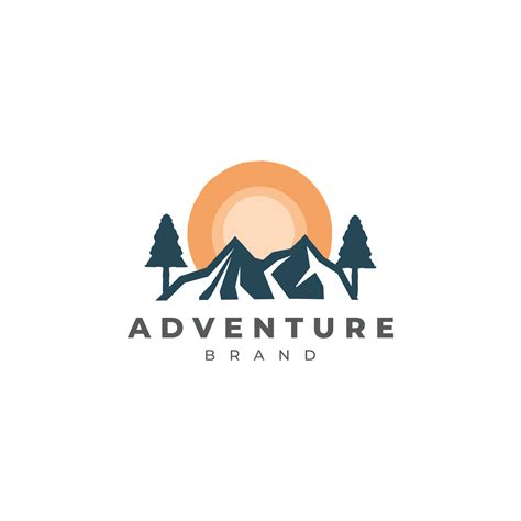 adventure logo design template 22671508 Vector Art at Vecteezy