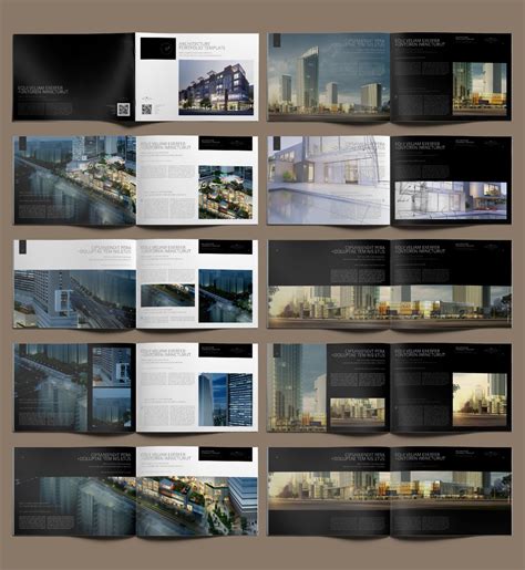 Architecture Portfolio Template for Adobe inDesign | keboto.org