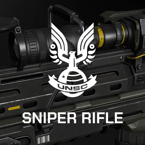 ArtStation - Installation 01 - UNSC S1 Sniper Rifle