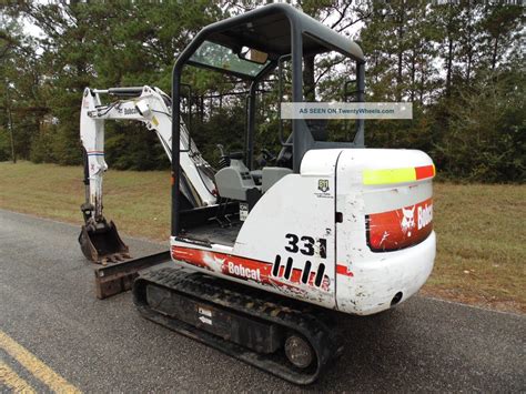 2007 Bobcat 331 - G Compact Mini Excavator Digging Bucket N Mississippi