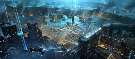 Awe-Inspiring Futuristic City Art & Cityscape Concepts