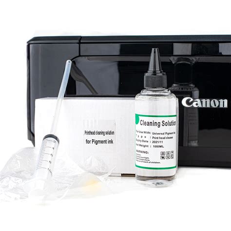 Universal Printhead Cleaning Kit for Pigment Ink for HP / Epson / Canon ...