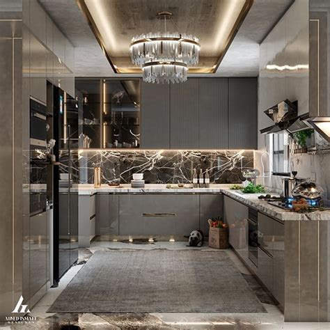 𝐊𝐈𝐓𝐂𝐇𝐄𝐍 𝐃𝐄𝐒𝐈𝐆𝐍 on Behance | Kitchen room design, Kitchen interior ...