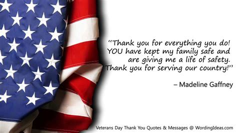 Veterans Day Thank You Messages and Quotes » Wording Ideas