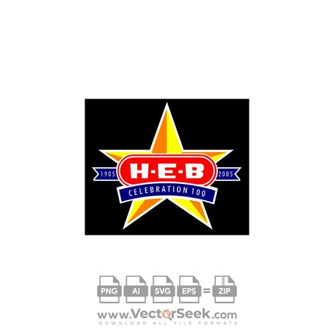 HEB 100 Year Logo Vector - (.Ai .PNG .SVG .EPS Free Download) VectorSeek