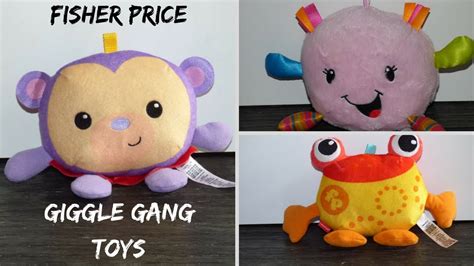 Fisher price toys review. Giggle Gang Plush Toys - Pink,Ginger Monkey ...