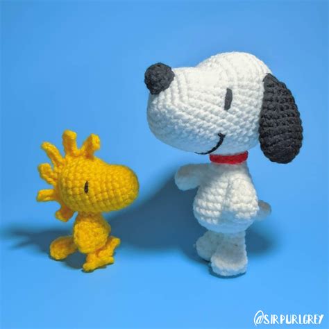 Woodstock (Peanuts) Amigurumi Crochet Pattern - Sir Purl Grey