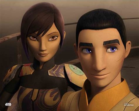 Sabine Wren and Ezra Bridger | Star wars ezra, Star wars rebels ezra ...