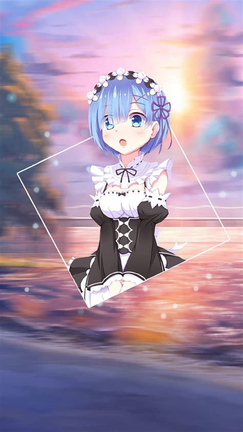 Rem, re zero, anime, re, zero, HD phone wallpaper | Peakpx