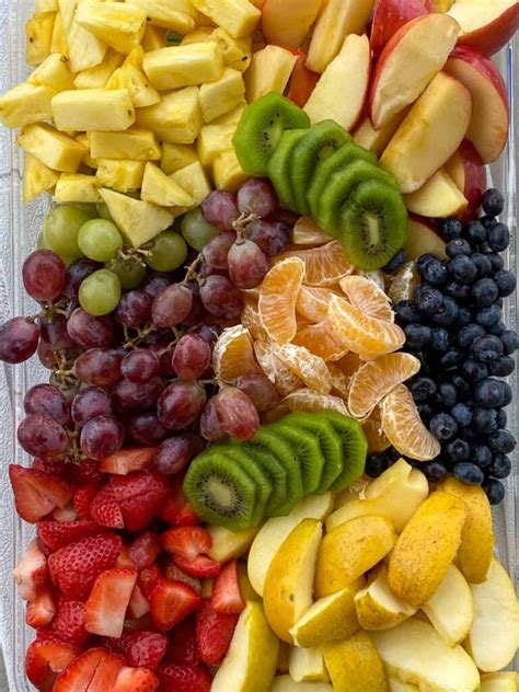 Fruit Tray Ideas - Plowing Through Life