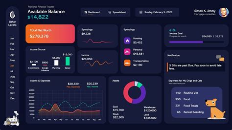 Create a Personal Financial Dashboard with Microsoft Excel Like a PRO ...