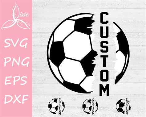 Soccer Ball SVG Soccer SVG Distressed Soccer Ball Football - Etsy