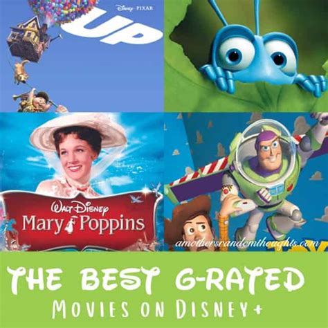 100+ of the Best G-rated Movies on Disney Plus for Kids - A Mother's ...