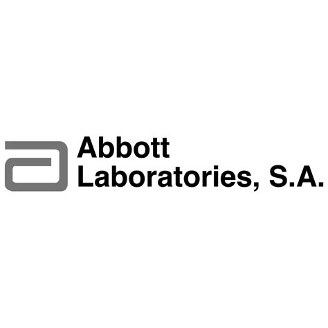 Abbott Laboratories Logo Black and White (1) – Brands Logos