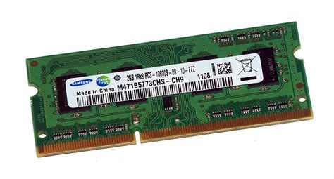 Memoria Samsung Sodimm Ddr3 2gb 1333mhz Cl9 - S/ 35,00 en Mercado Libre