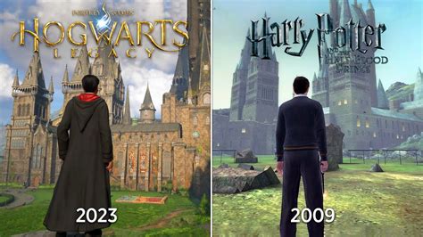 Hogwarts Legacy vs Harry Potter Game - Physics and Details Comparison ...