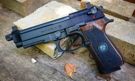 Finally a member of S.T.A.R.S Team. Beretta 92FS. KSD custom grips. : r ...