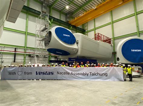 Vestas Unveils First Offshore Wind Turbine Nacelle in Taiwan – Think ...