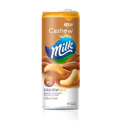 Milk Series : Cashew milk 250 ml Canned Rita Brand Manufacturer