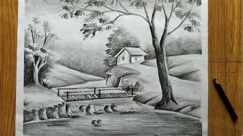 Pencil Drawings Of Landscapes