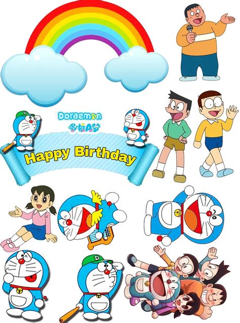 Topper Doraemon Doraemon Cake Toppers Doraemon Cake – NBKomputer