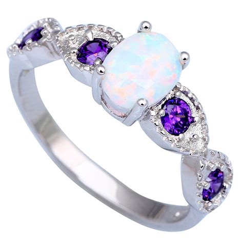 Purple Opal Ring – Femmi Accessories