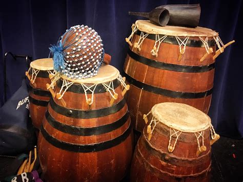 Doing some Ghanaian drumming with the kiddos once again this year at ...