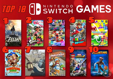 Top 10 Nintendo Switch Games | Top 10 Week 2018 keeps rollin… | Flickr