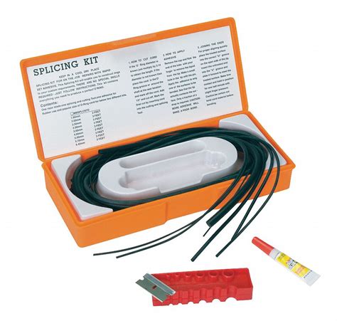 GRAINGER APPROVED 7 ft/Cord Stock dia EPDM Standard Splicing Kit ...