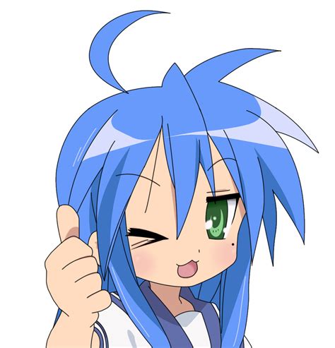 Anime Konata Izumi Png Clipart Png Mart | Images and Photos finder