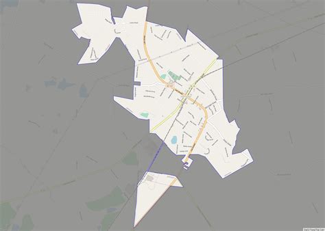 Map of Johnston town, South Carolina - Thong Thai Real