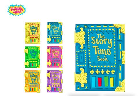 Story Time Book cover for Yo Gabba Gabba on Behance