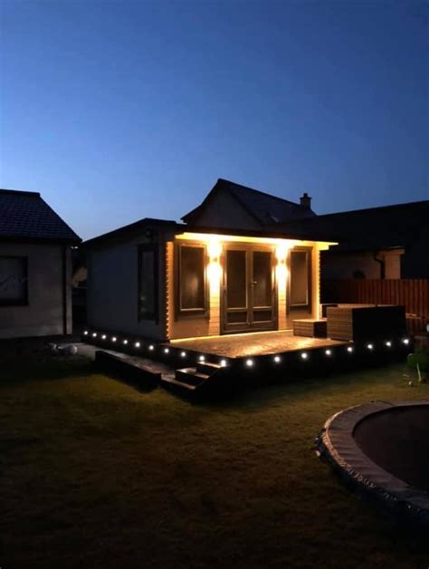 Cabin Outdoor Lighting - Outdoor Lighting Ideas