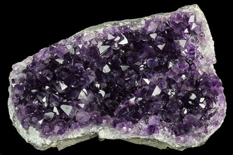 5.2" Dark Purple, Amethyst Crystal Cluster - Uruguay (#123819) For Sale ...