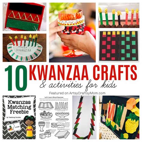 10 Kwanzaa Crafts and Activities for Kids - Artsy Craftsy Mom