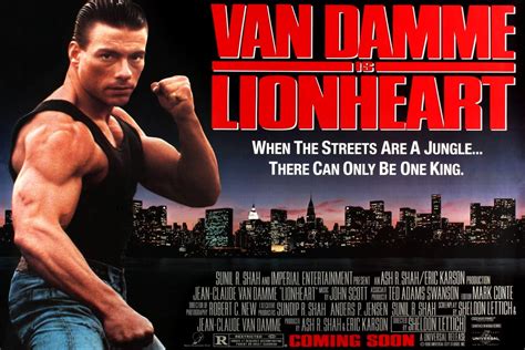 Lionheart Movie Poster Jean-claude Van Damme Coming Soon - Etsy