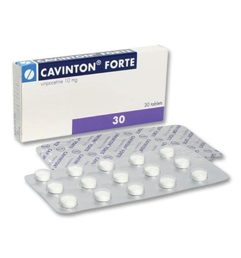 Cavinton Forte Dosage & Drug Information | MIMS Thailand