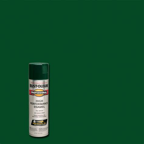 Rust-Oleum Professional 15 oz. High Performance Enamel Gloss Hunter ...