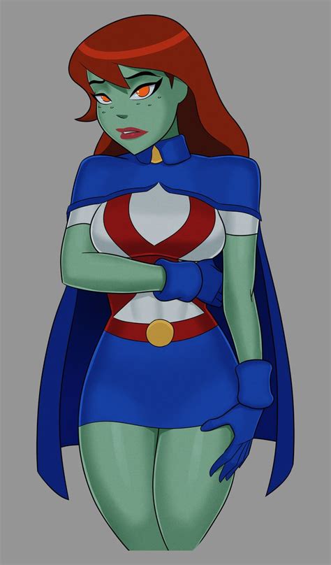 Miss Martian | Dc comics art, Dc comics girls, Dc comics heroes