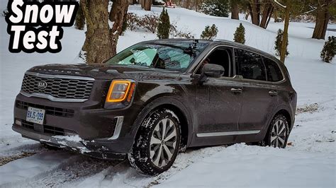 2020 Kia Telluride SX | How Good Is The Kia Telluride In Snow? Snow ...