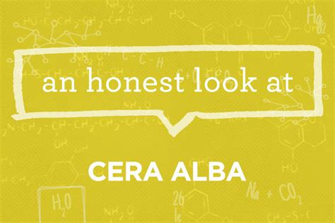 What Is Cera Alba? | Honest